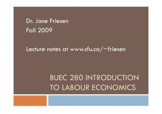 picture Labour Economics Pdf 126140 | Buec280 Lecture 1