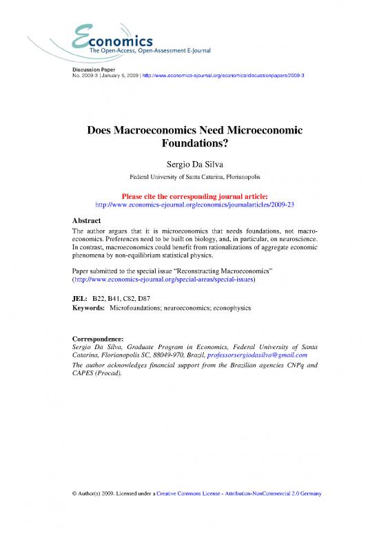 picture Financial Economics Pdf 126978 | Discussionpapers 2009 3