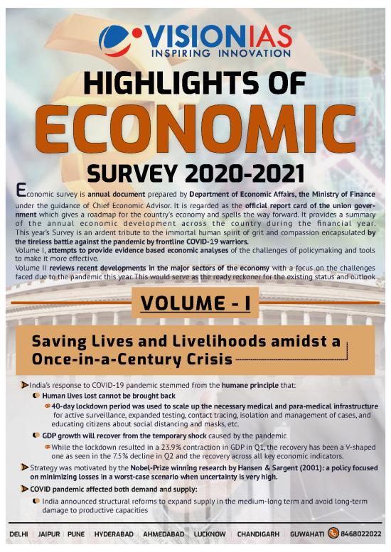 picture Economic Survey 125408 | E55c1 Economy Survey Summary 2021
