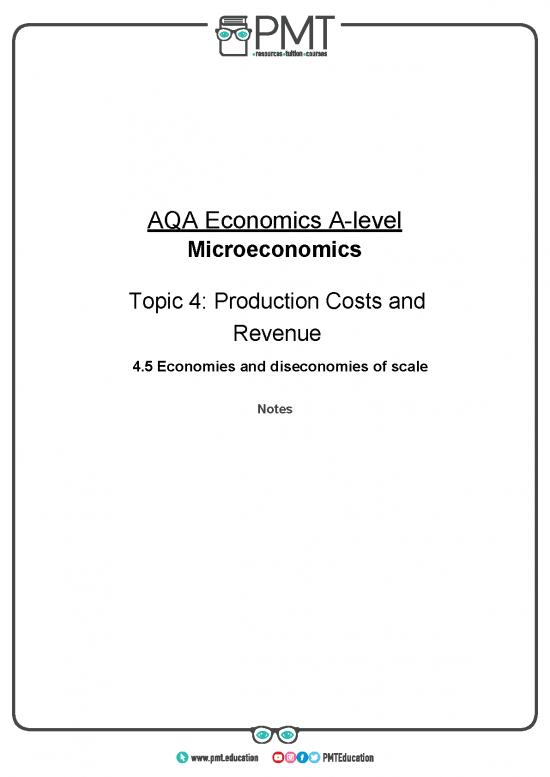 picture Theory Of Firm In Managerial Economics Pdf 127599 | E) Economies And Diseconomies Of Scale