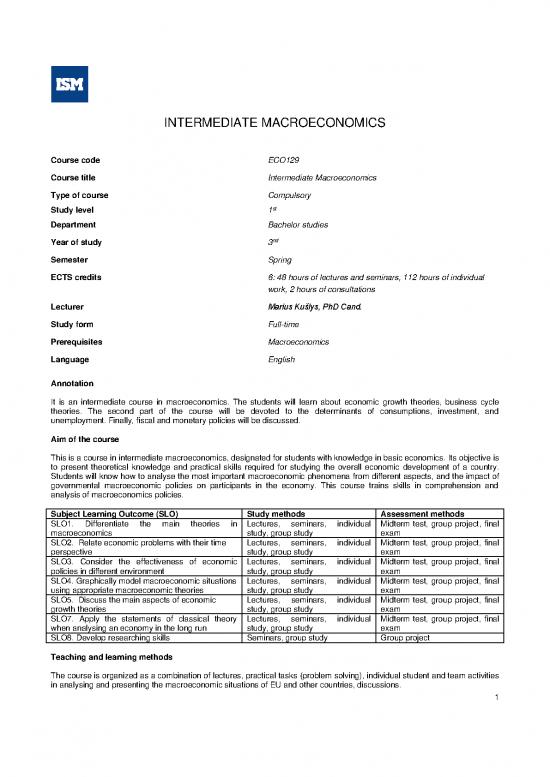 picture_Monetary Economics Pdf 127084 | Eco129 Intermediate Macroeconomics