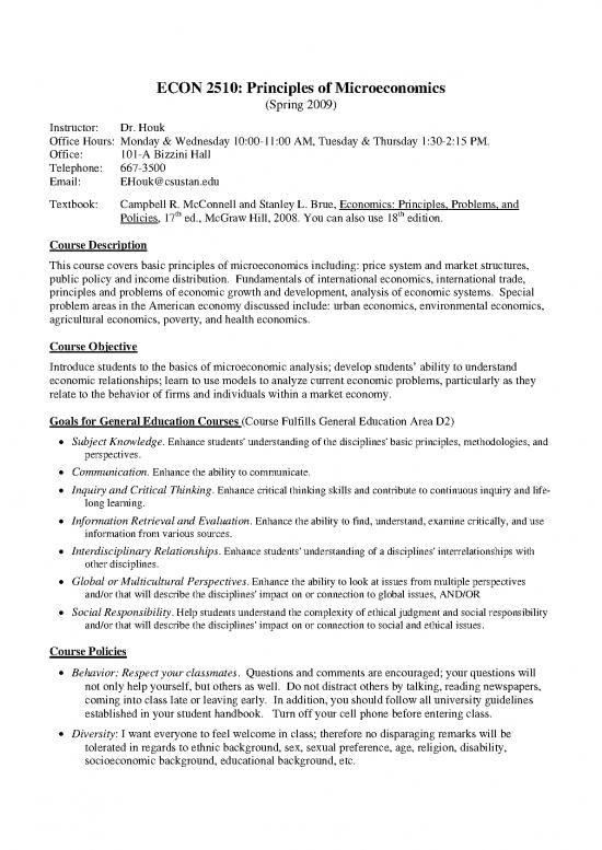 picture Economics Pdf 125723 | Econ 2510 Syllabus