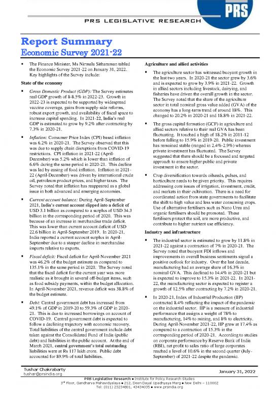 picture Economic Survey 125566 | Economic Survey 2021 22