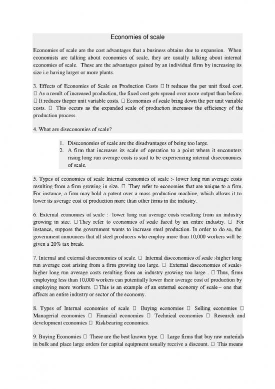 picture Theory Of Production Pdf 126475 | Economics Scale 1