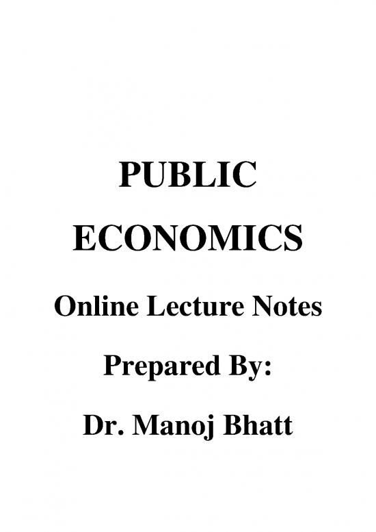 picture Welfare Economics Pdf 126948 | Final Public Finance