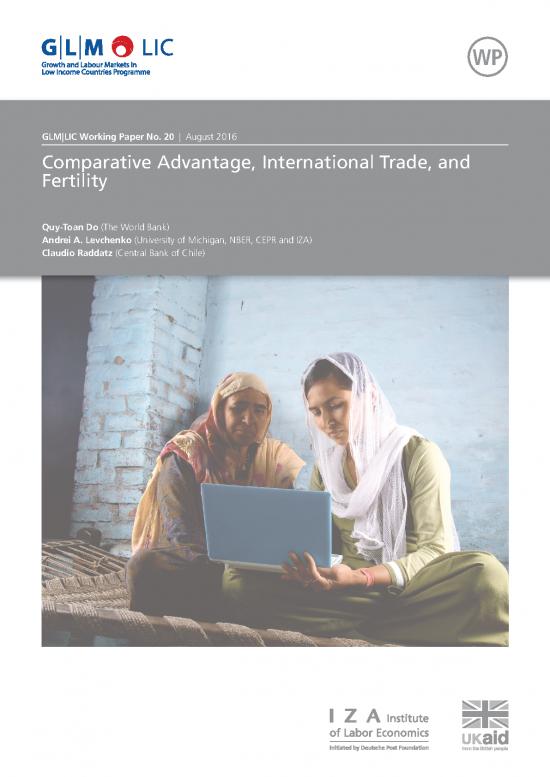 picture Comparative Advantage Theory Pdf 126309 | Glmlic Wp020