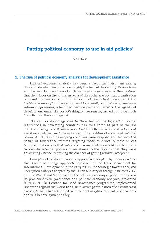 picture Political Economy Pdf 126107 | Governance Notebook 4 Hout