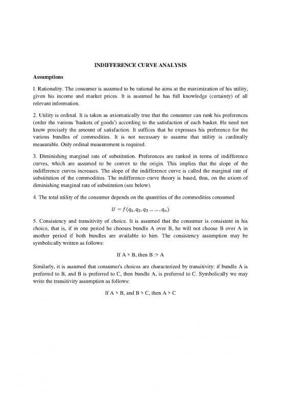 picture_Indifference Curve Analysis Pdf 127502 | Indifference Curve Analysis
