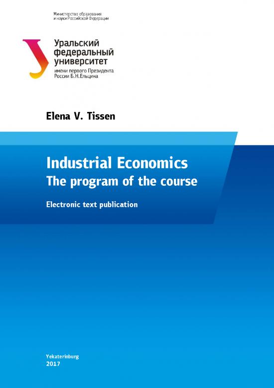 picture Economics Pdf 126005 | Industrial Economics