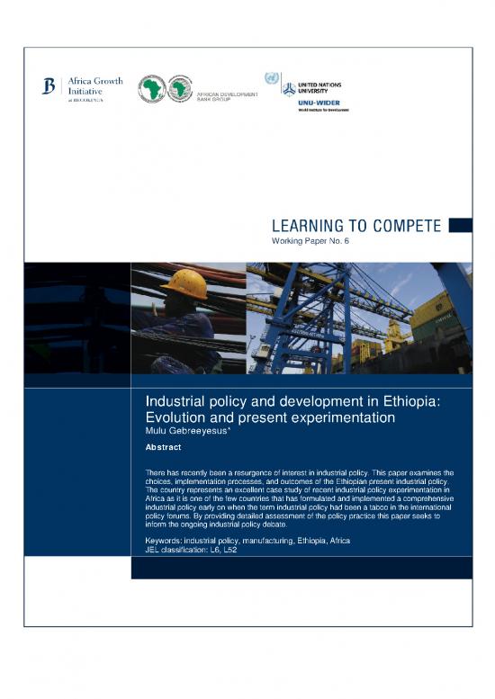 picture Industrial Development Pdf 127721 | L2c Wp6 Gebreeyesus 1