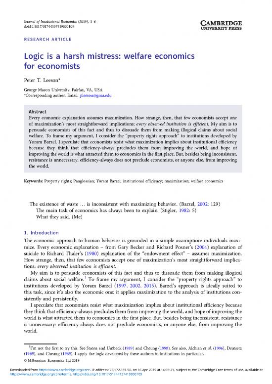 picture Welfare Economics Pdf 127210 | Logic Is A Harsh Mistress