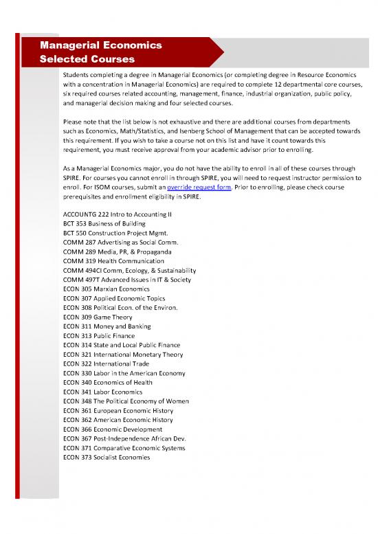picture Economics Pdf 126187 | Managerial Econ Selected Courses