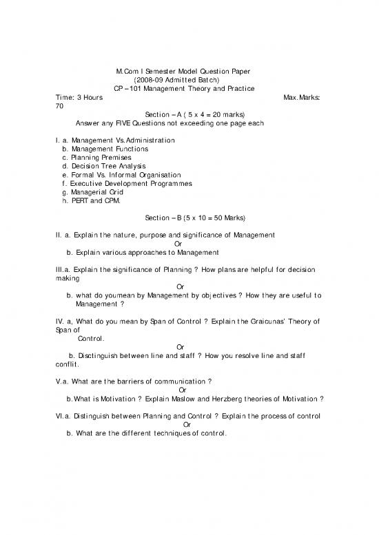 picture Managerial Grid Pdf 126843 | Mcom, Mba (ft) (pt)
