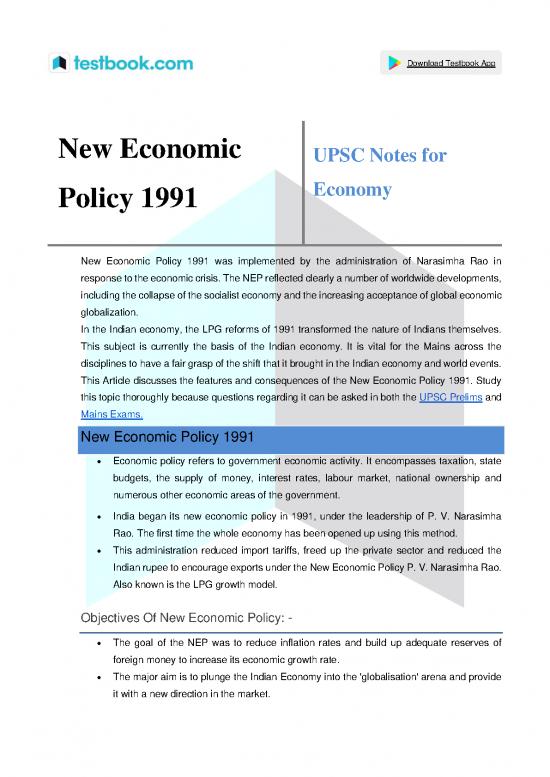 picture_Notes On Indian Economy Pdf 126260 | New Economic Policy 1991 Upsc Notes For Economy 0f484a72