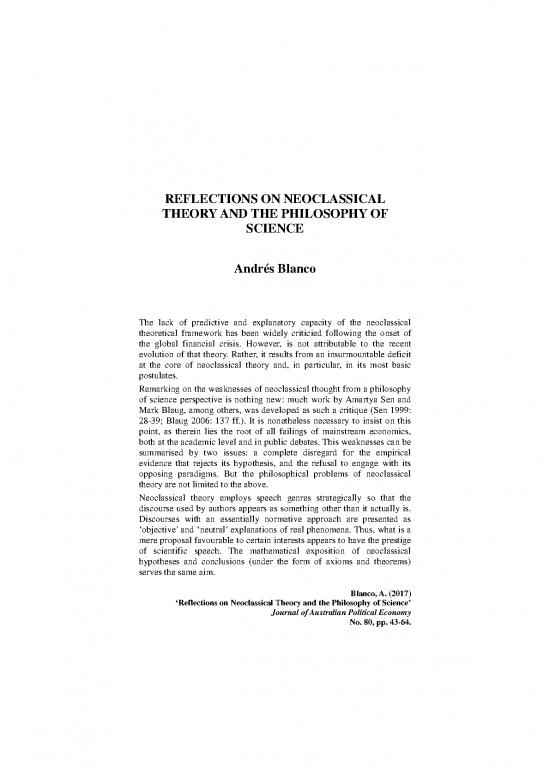 picture_Financial Economics Pdf 127217 | Reflections On Neoclassical Theory And The Philosophy Of Science