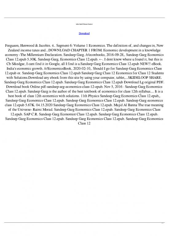 picture_Economic Development Book Pdf 127671 | Sandeep Garg Ma Economics Department