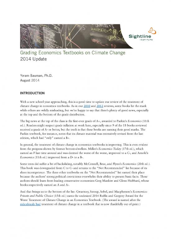picture1_Economics Pdf 125615 | Sightline Institute Grading Economics Textbooks On Climate Change 2014 Update1