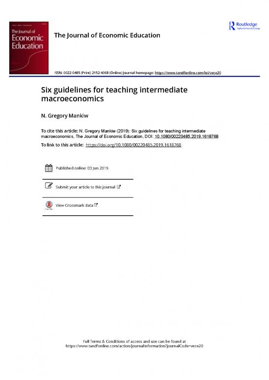 picture_Mankiw Macroeconomics Pdf 126732 | Six Guidelines For Teaching Intermediate Macroecon
