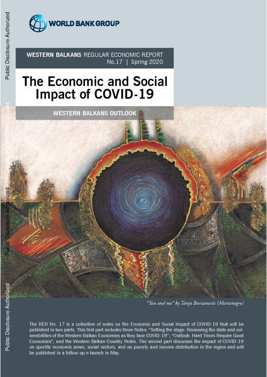 picture Economics Pdf 125417 | The Economic And Social Impact Of Covid 19 Western Balkans Outlook