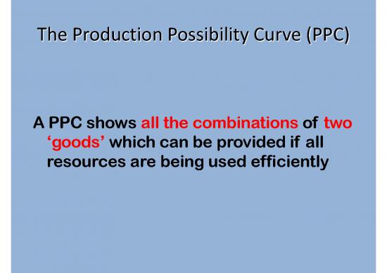 picture Production Possibility Curve Pdf 126128 | The Ppc