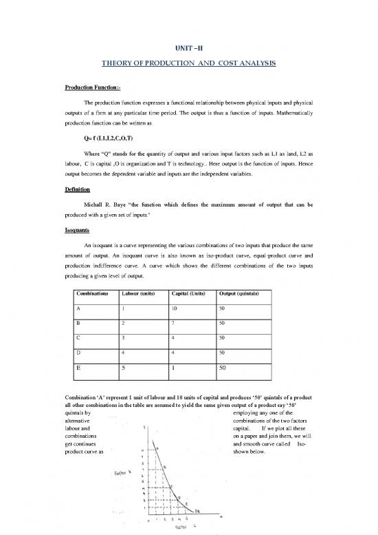 picture Production Pdf 126248 | Theory Of Production And Cost Analysis