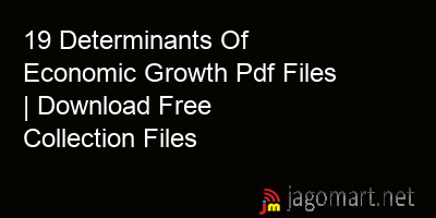 picture 19 Determinants Of Economic Growth Pdf Files | Download Free Collection Files