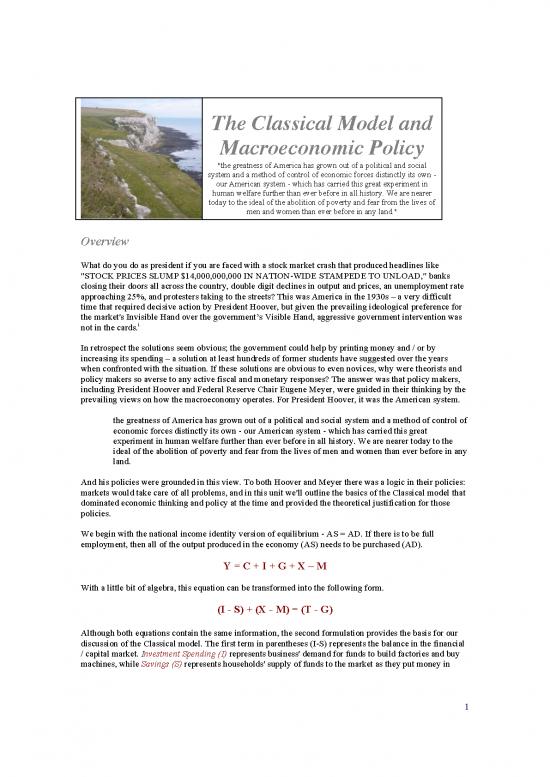 picture Classical Economic Theory Pdf 130016 | 1930scompressed