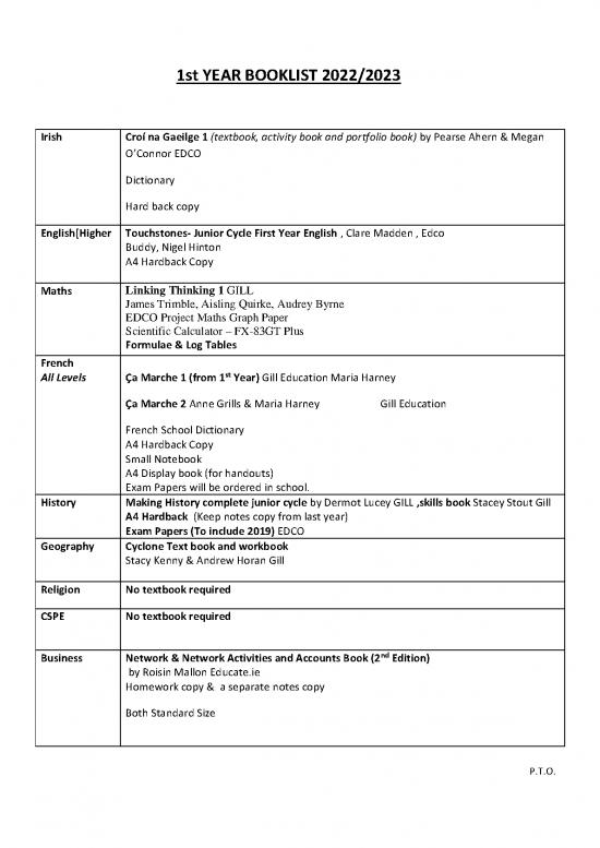 picture_1st Year Booklist 2223 O