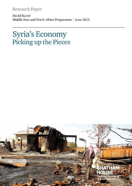 picture1_Economic Planning Pdf 128634 | 20150623syriaeconomybutter