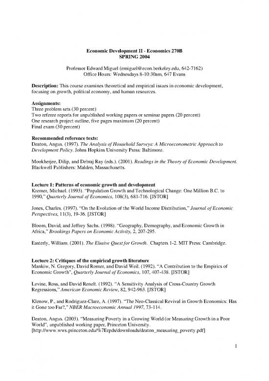 picture_Debraj Ray Development Economics Pdf 128094 | 270bsyllabus