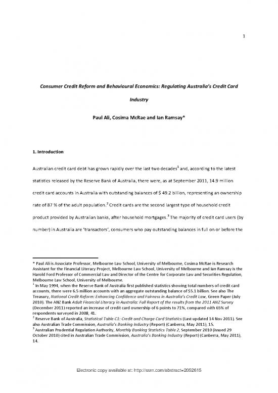 picture1_33 Consumer Credit Reform And Behavioural Economics  Regulating Australias Credit Card Industry1