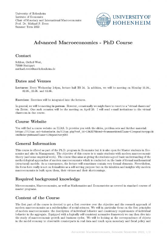 picture Advanced Macroeconomics Pdf 128542 | Advancedmacroeconomics Evers