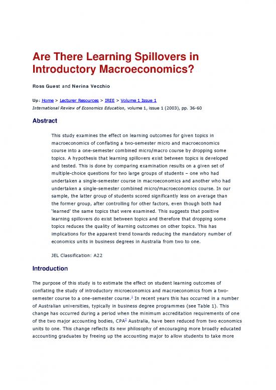 picture_Introductory Macroeconomics Pdf 129894 | Are There Learning Spillovers In Introductory Macroeconomics