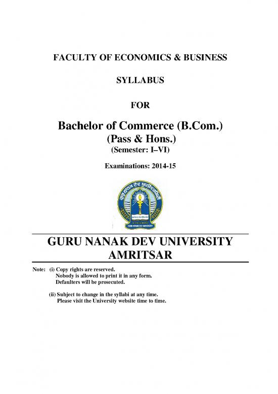 picture_Economics 101 Pdf 129481 | Bcom Pass And Hons Semester I To Vi