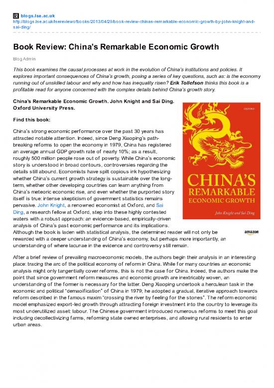picture_Economic Institutions Pdf 128097 | Blogs Lse Ac Uk Book Review Chinas Remarkable Economic Growth