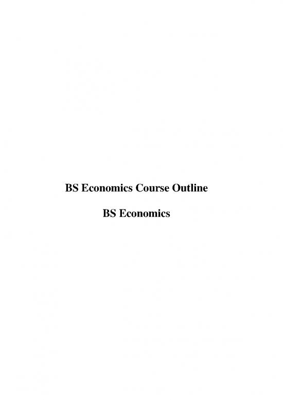 picture Islamic Economics Pdf 128341 | Bs Course Outline New