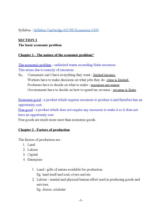picture_Production Economics Pdf 128318 | Cambridge Igcse Economics 0455 Complete Notes P