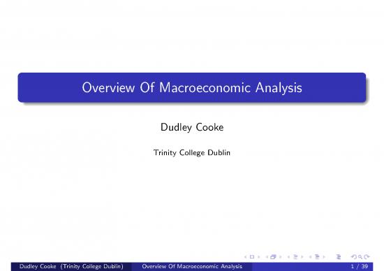 picture Macroeconomic Analysis Pdf 128993 | Ec3010 T1