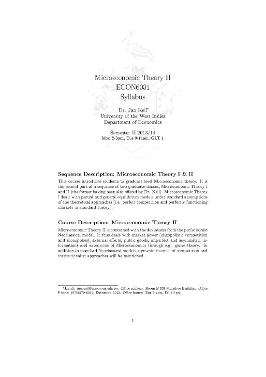 picture Neoclassical Economics Pdf 127862 | Econ6031 (1)