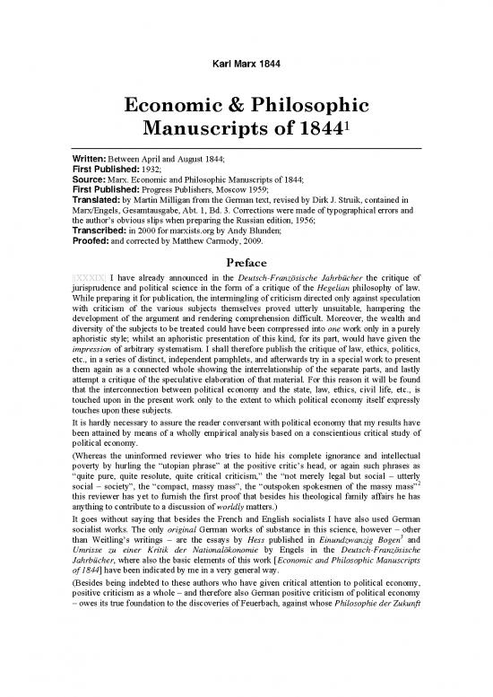 picture_Economic Philosophic Manuscripts 1844