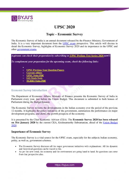 picture_Economic Survey Highlights 129328 | Economic Survey Upsc Notes