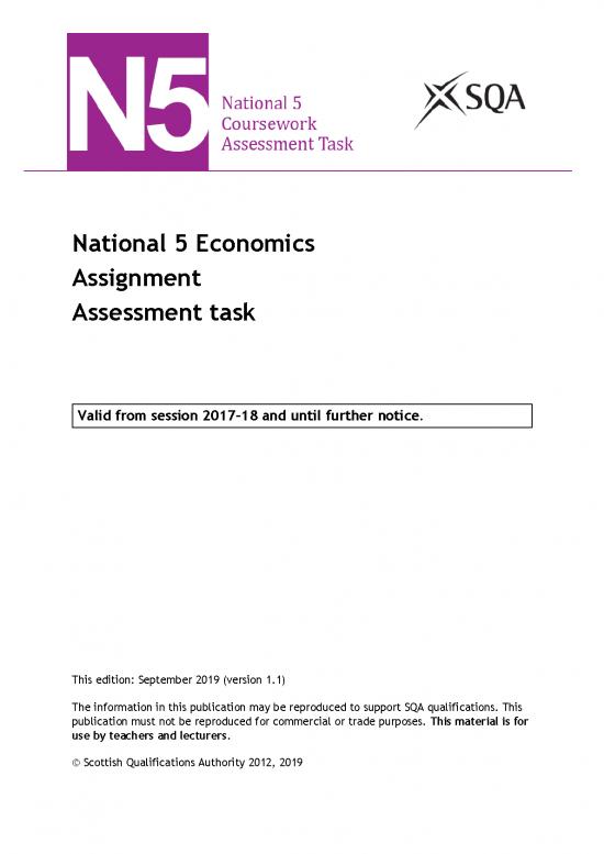 picture Economics Assignment Pdf 128966 | Economicsn5cat