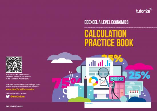 picture_Measure Pdf Online 129826 | Edexcel Economics A Level Calculation Book Sample