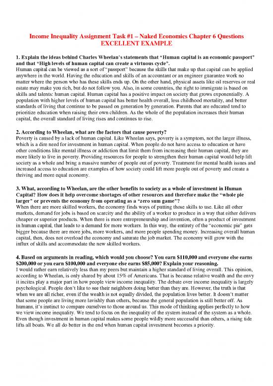 picture Naked Economics Pdf 128991 | Income Inequality Questions Sample