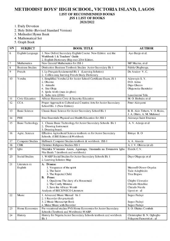 picture1_Pdf Certificate Online 129627 | Jss 1 List Of Recommended Books