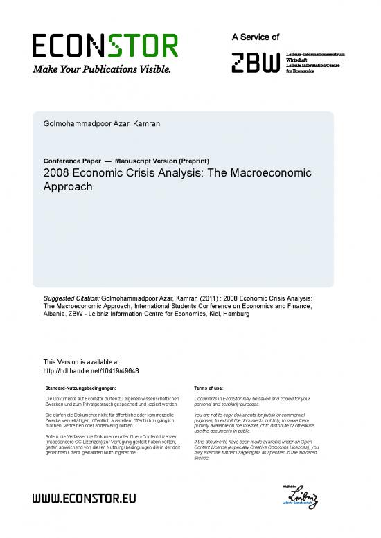 picture Macroeconomic Analysis Pdf 128698 | Kamram Crisis