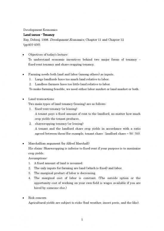 picture_Debraj Ray Development Economics Pdf 128372 | Lec2 Handout