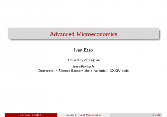picture1_Advanced Microeconomics Pdf 129020 | Lect2 Profits1