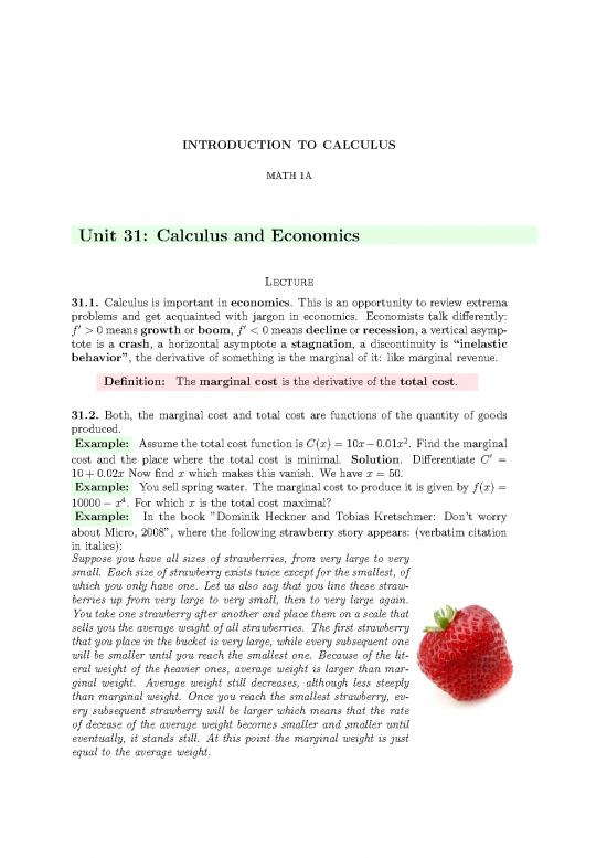 picture Calculus For Economics Pdf 128404 | Lecture31