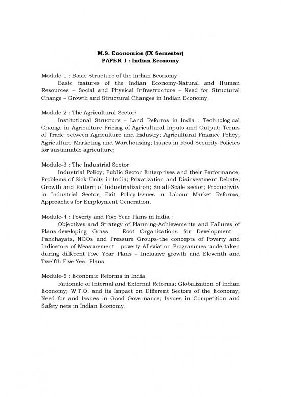picture1_Free Market Economy Pdf 128569 | Ma 5years Economics Ix Semester